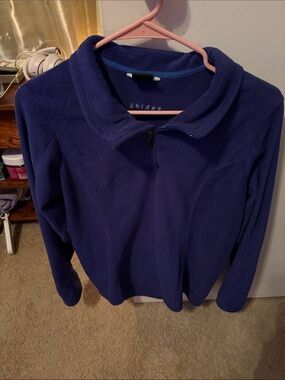 Oakley Women's Deep Purple Half-Zip Fleece Ski Jacket